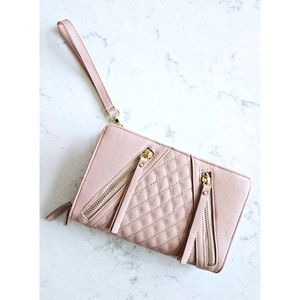 Nicole Miller Light Pink Crossbody
